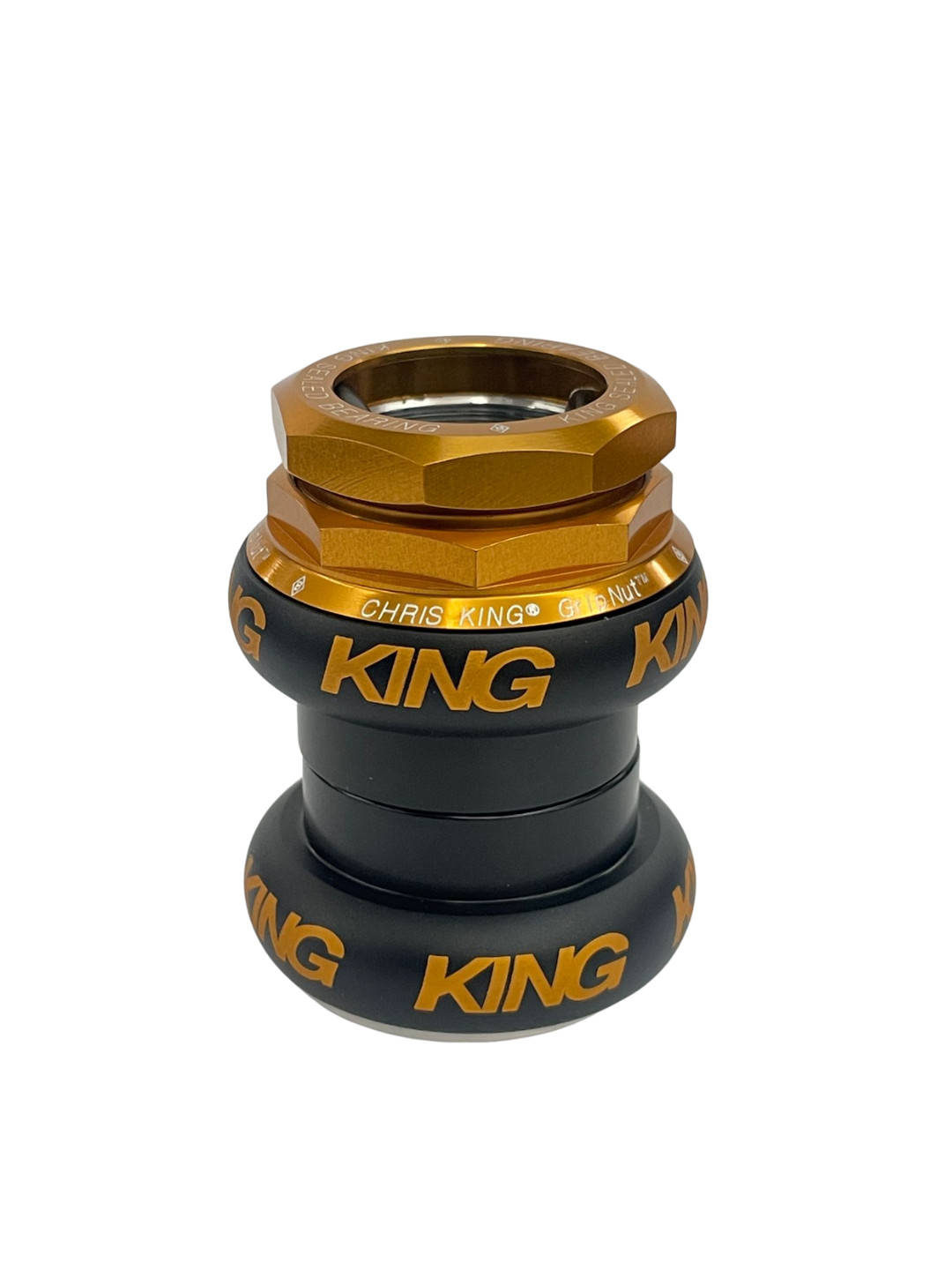 CHRIS KING 1-1/8" GRIP NUT THREADED HEADSET COLOR MIXING NEW