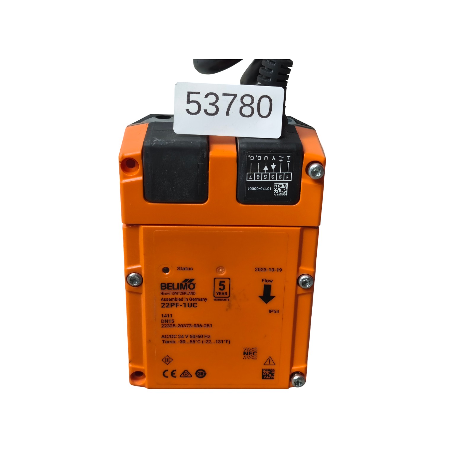 Belimo 22PF-1UC Flow Sensor