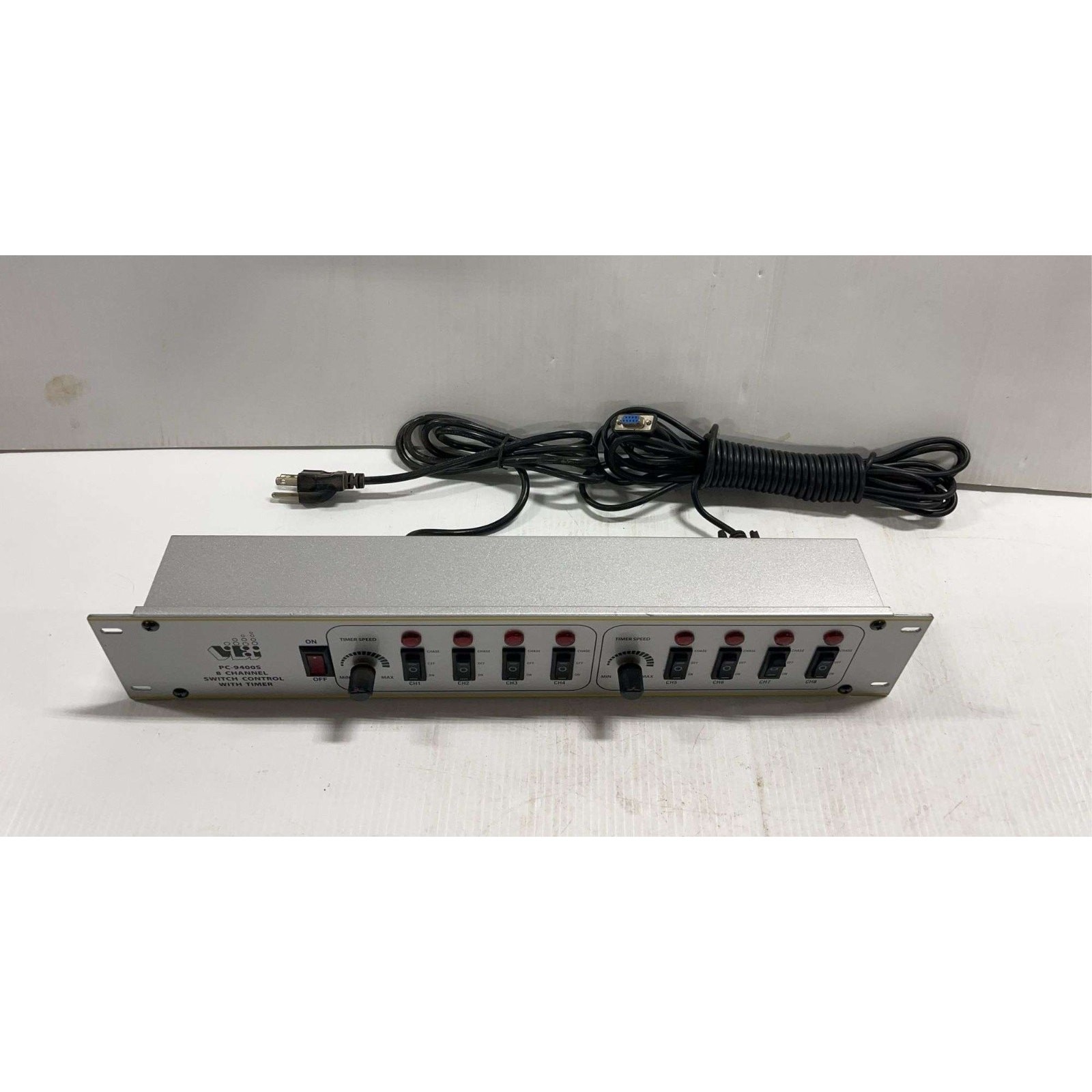 VEI PC-9400S 8-Channel Lighting Switch Control Dual Timer New No Box