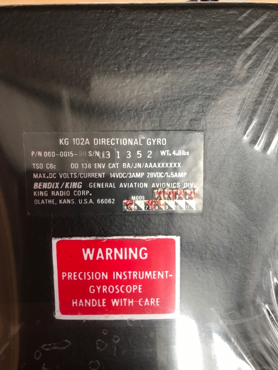 KG102A, DG, 060-0015-00, OH, 5/17