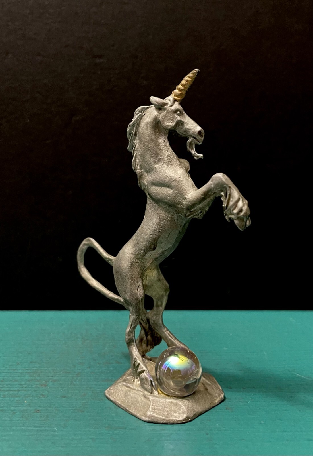 Gallo Pewter Fantasy Magic Mythical Unicorn Miniature Art Figurine LOTR GOT RPG