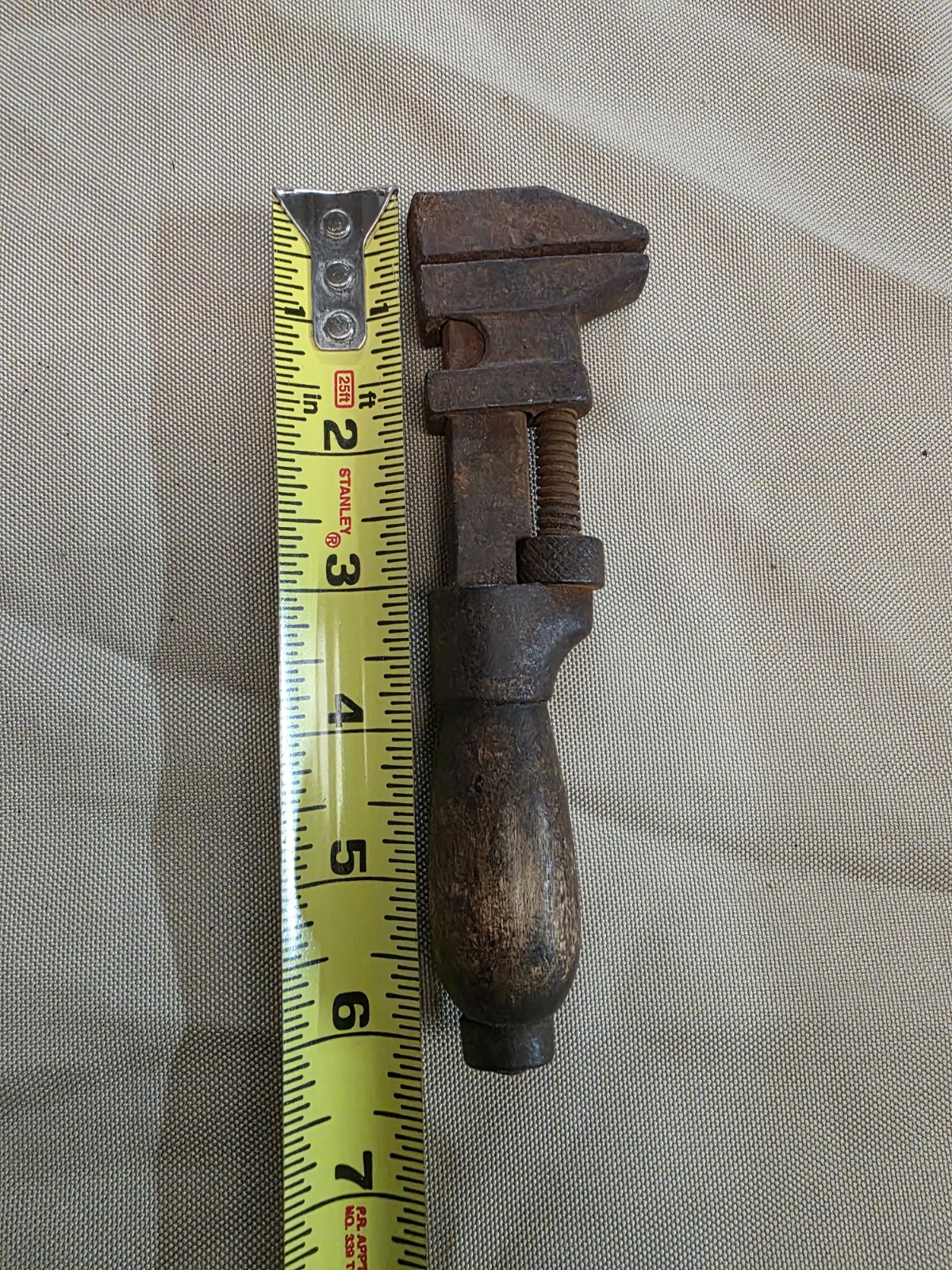 VINTAGE MINI TOOLS DASCO CRATE HAMMER HATCHET MONKEY WRENCH