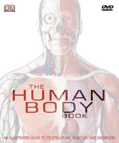 The Human Body Book (Book & DVD) - Hardcover By Steve Parker - VERY GOOD