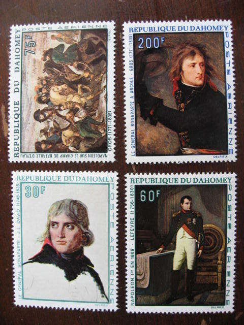 Dahomey Napoleon MNH set SC C97-100 SG 363-66