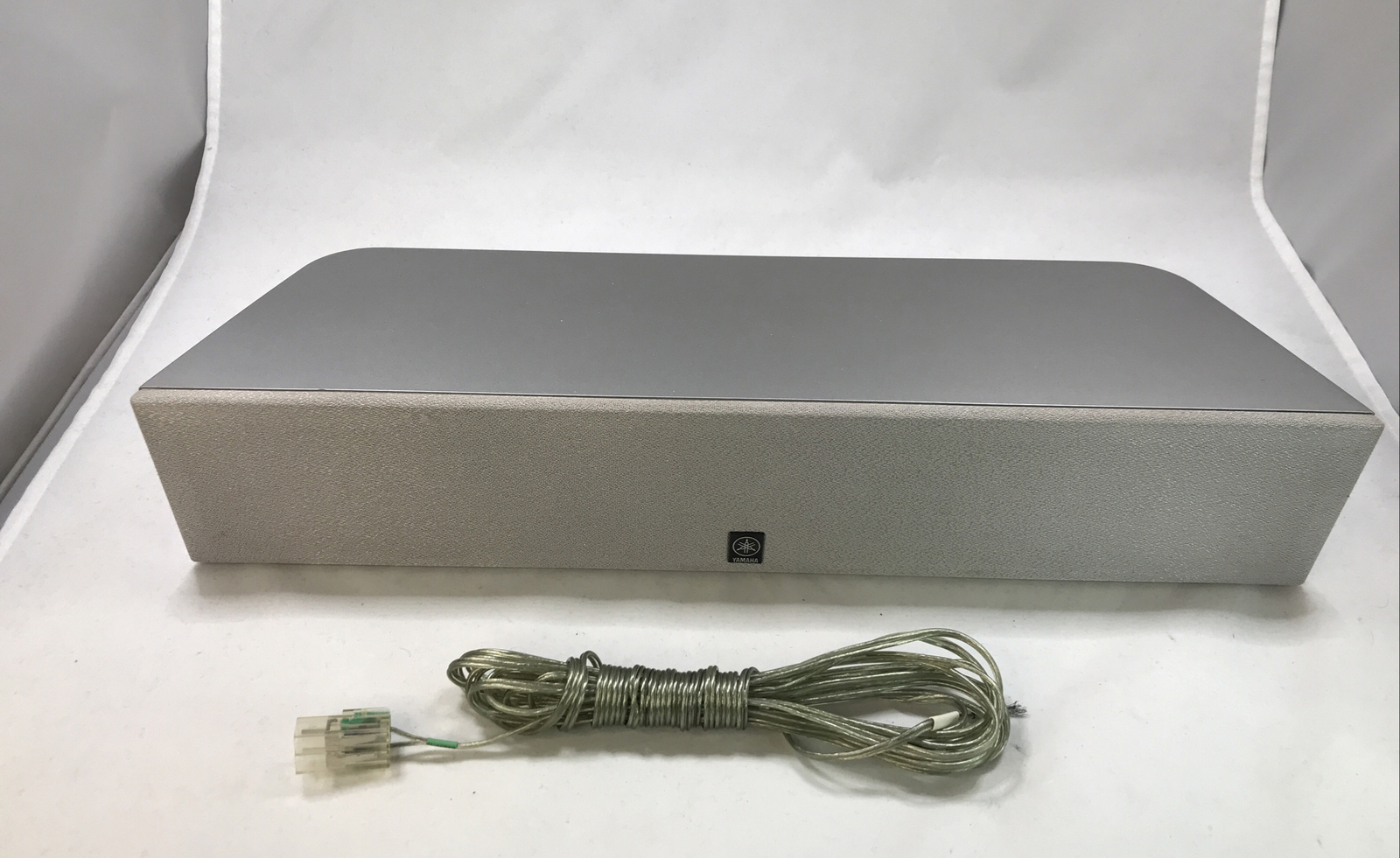 Yamaha DVR-S100 NX-S100C Center Silver Speaker With Wire Only *NICE*