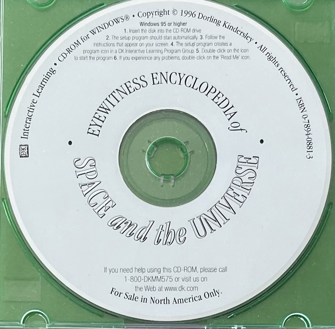 Eyewitness Encyclopedia of Space and the Universe [1996, CD-Rom]