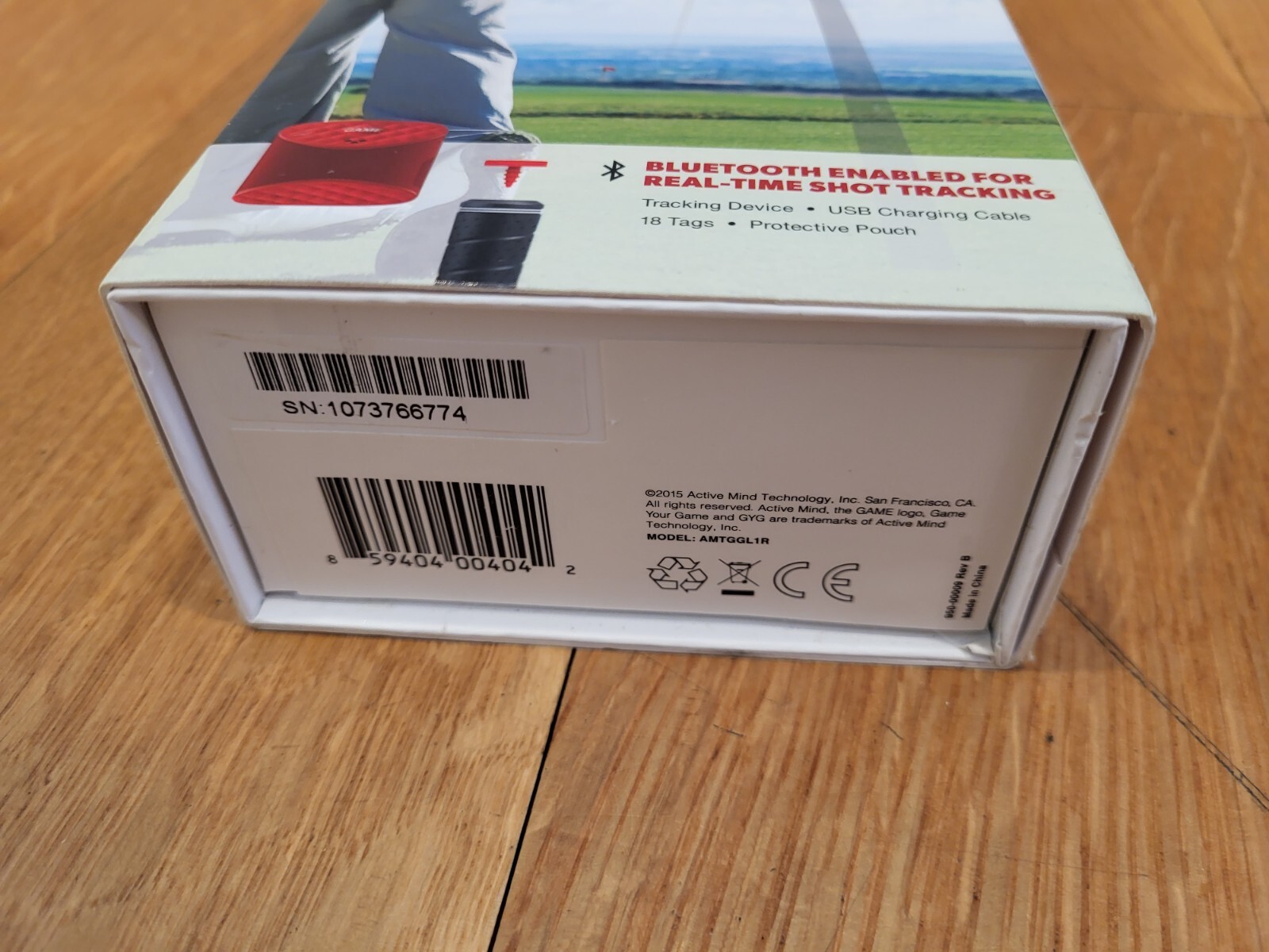 Game Golf Live GPS Shot Digital Tracking System BlueTooth Enabled Tracker