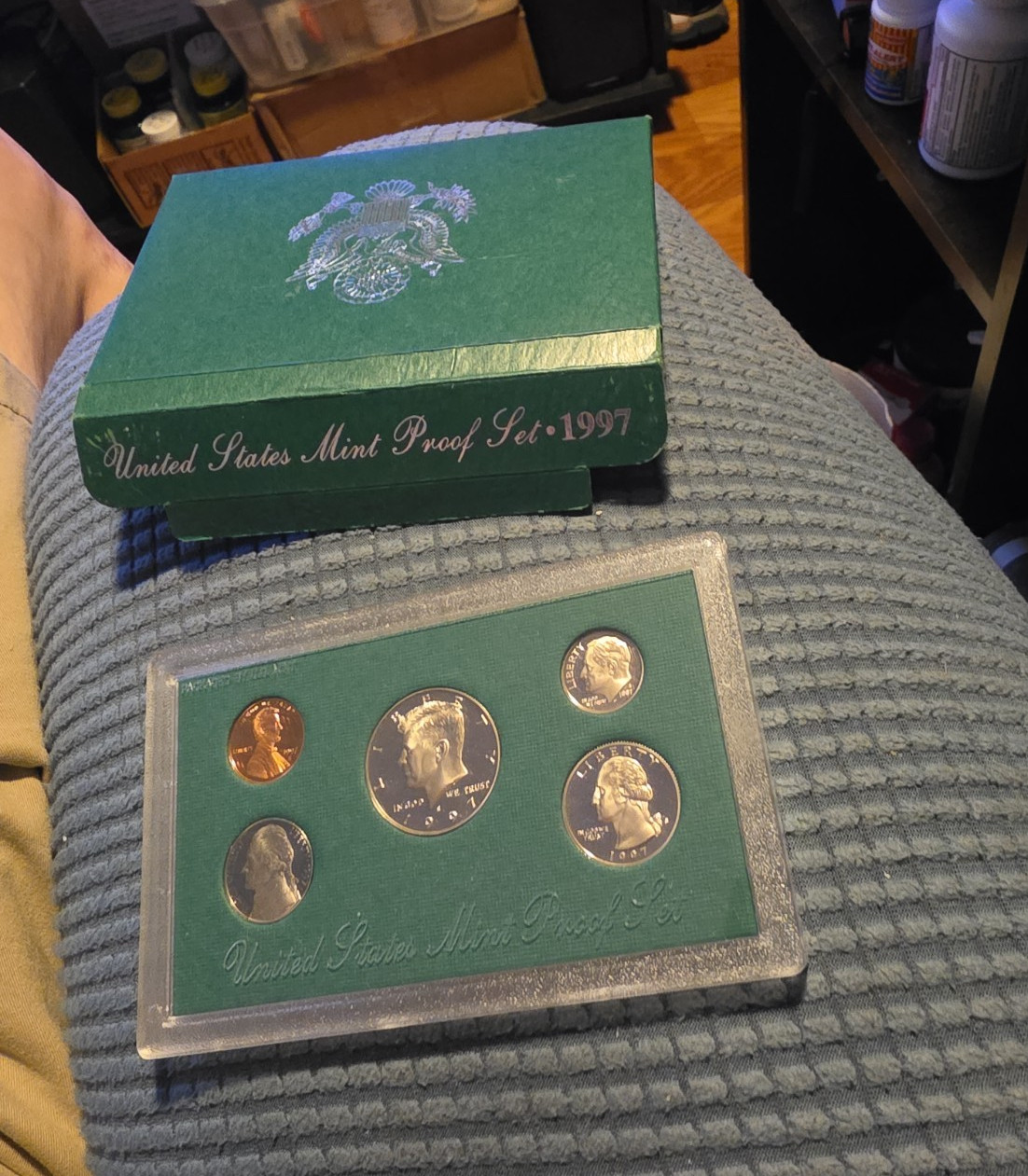U.S. Mint 1997 Proof Set San Francisco Multiple Denominations Original Packaging