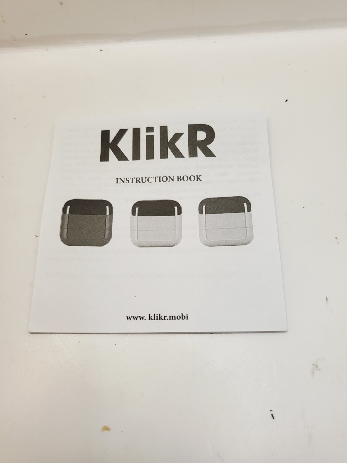 KlikR Universal Remote Control RF Remote KL001 Bluetooth smart remote