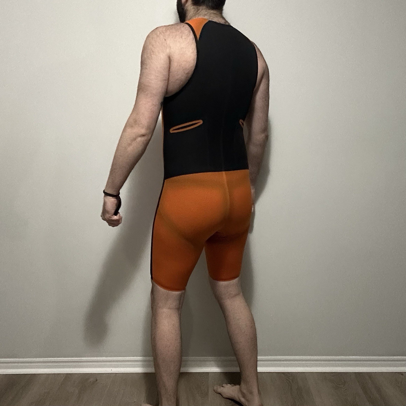 Rare Arena Orange Triathlon Trisuit