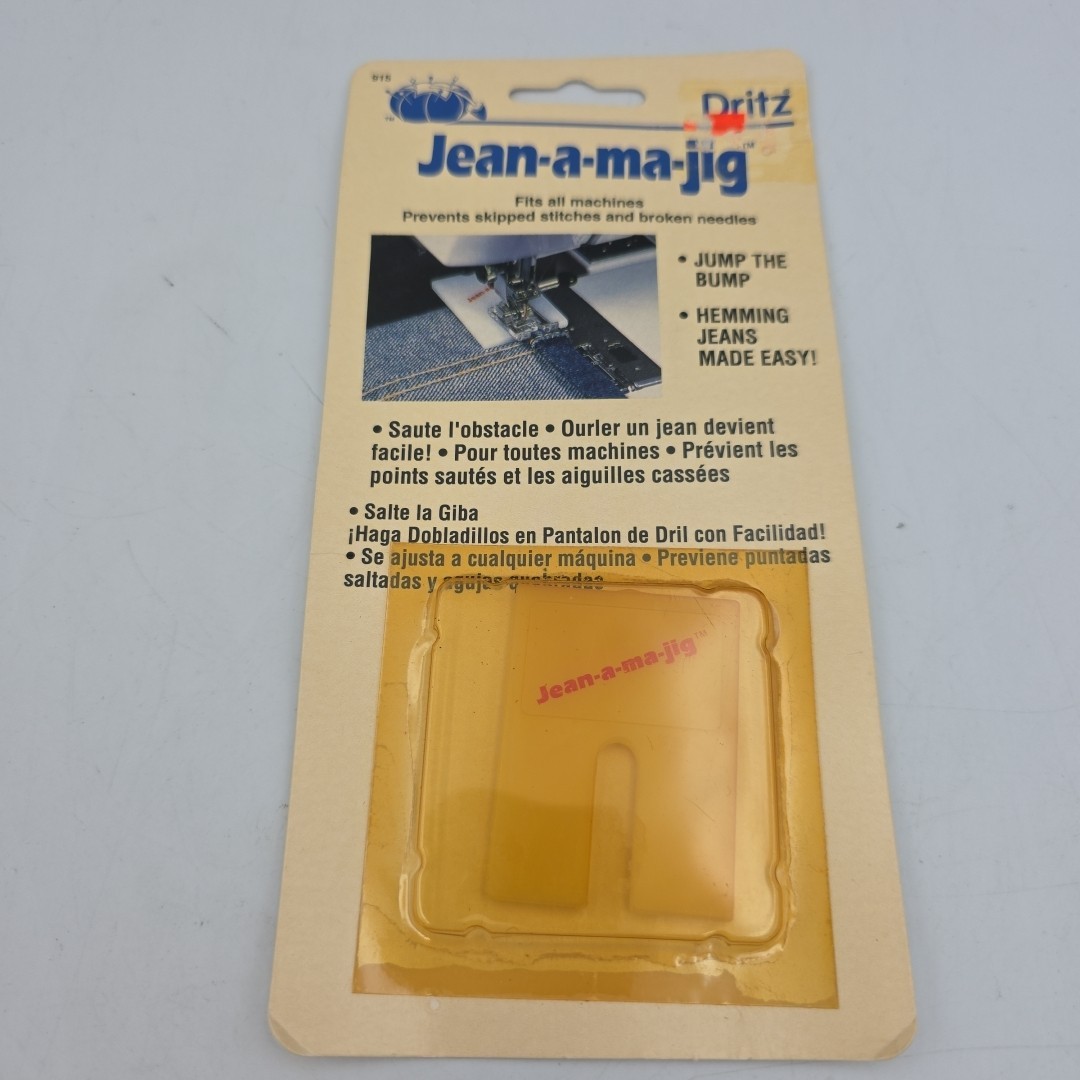 NEW OLD STOCK Dritz 915 Jean A Majig Sewing Skipped Stitches Needles Sew Jeans