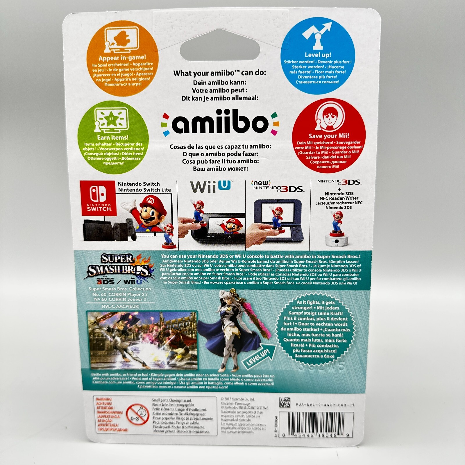 Nintendo amiibo Super Smash Bros Corrin Player 2