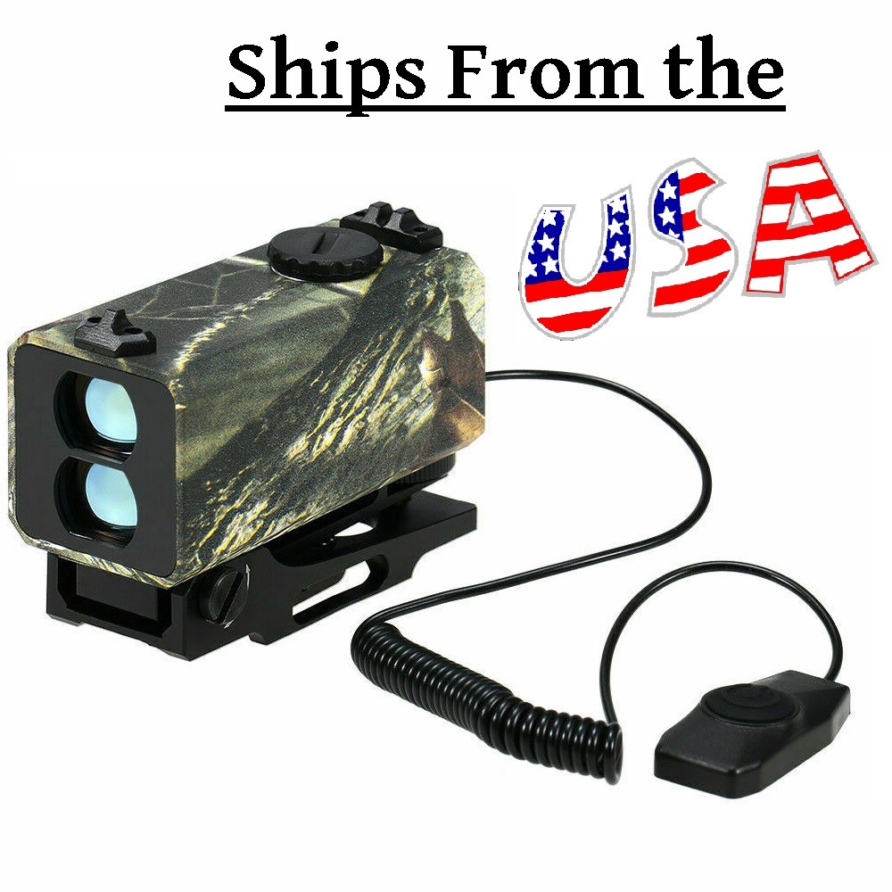 LE-032 1000m 1Km Mini Laser Rangefinder Rifle Crossbow Hunting Camo Archery