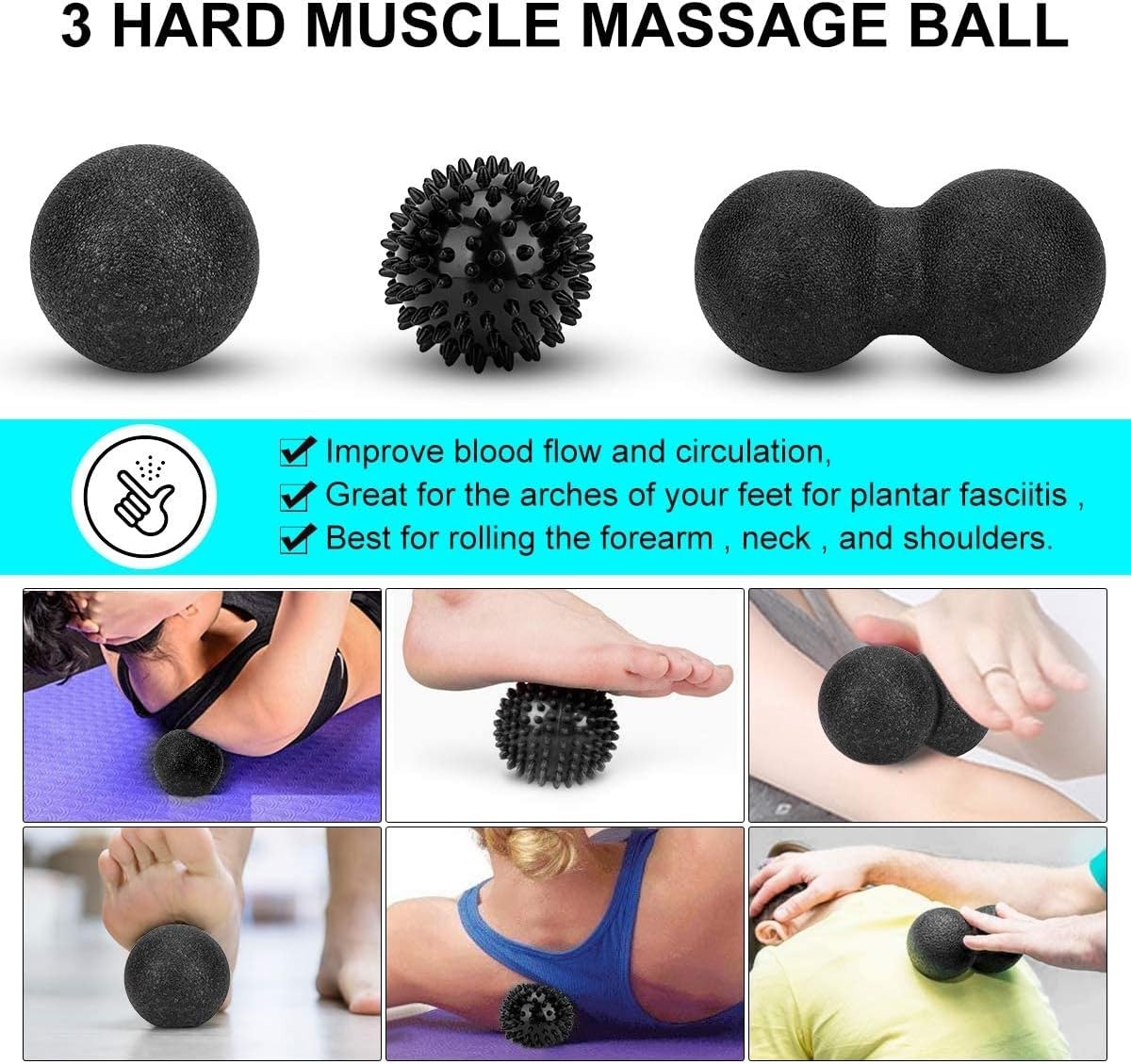 Foam Roller and Massage Tools Set for Enhanced Performance & Flexibility