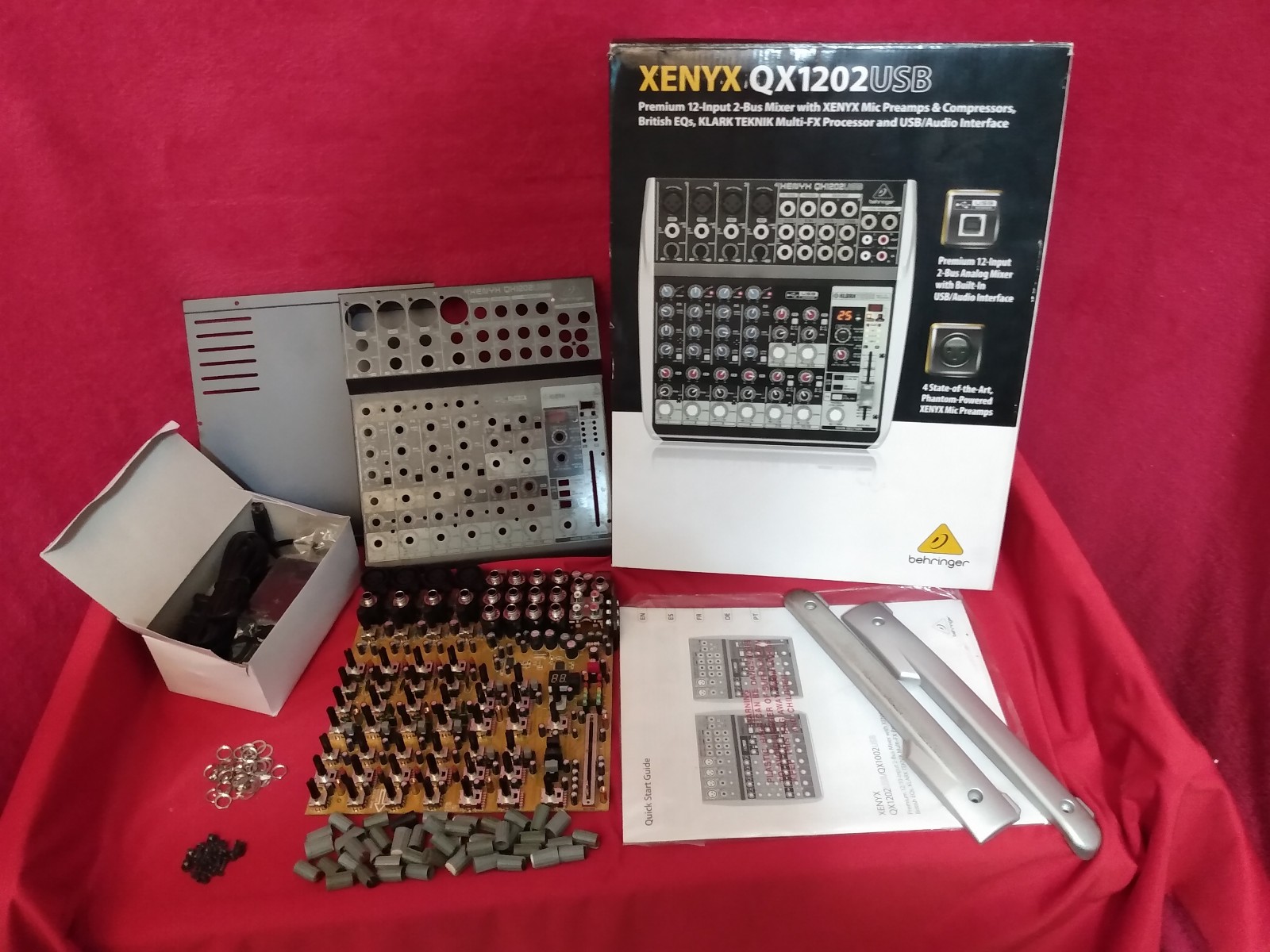 Behringer Mixer QX1202USB - (parts or repair)