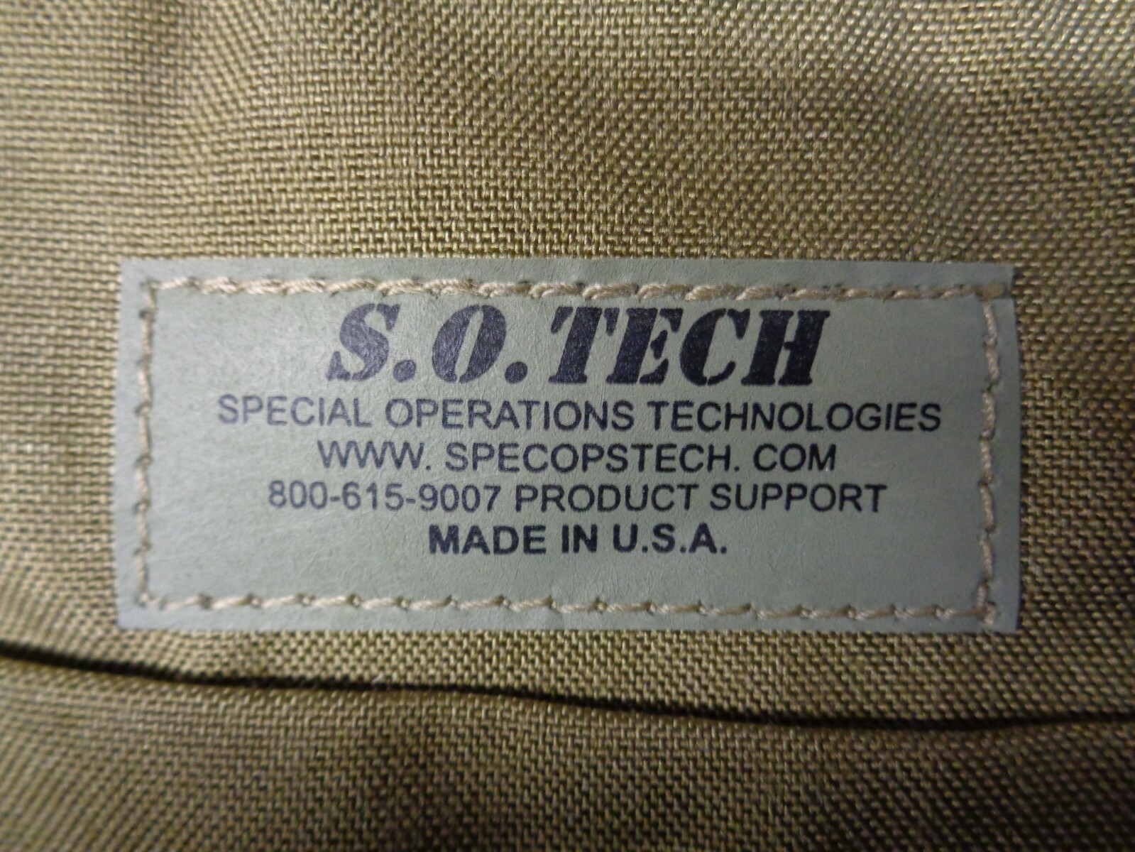 NEW S.O. Tech Individual SOF IFAK Pouch W/ Drop Leg Panel Coyote Brown