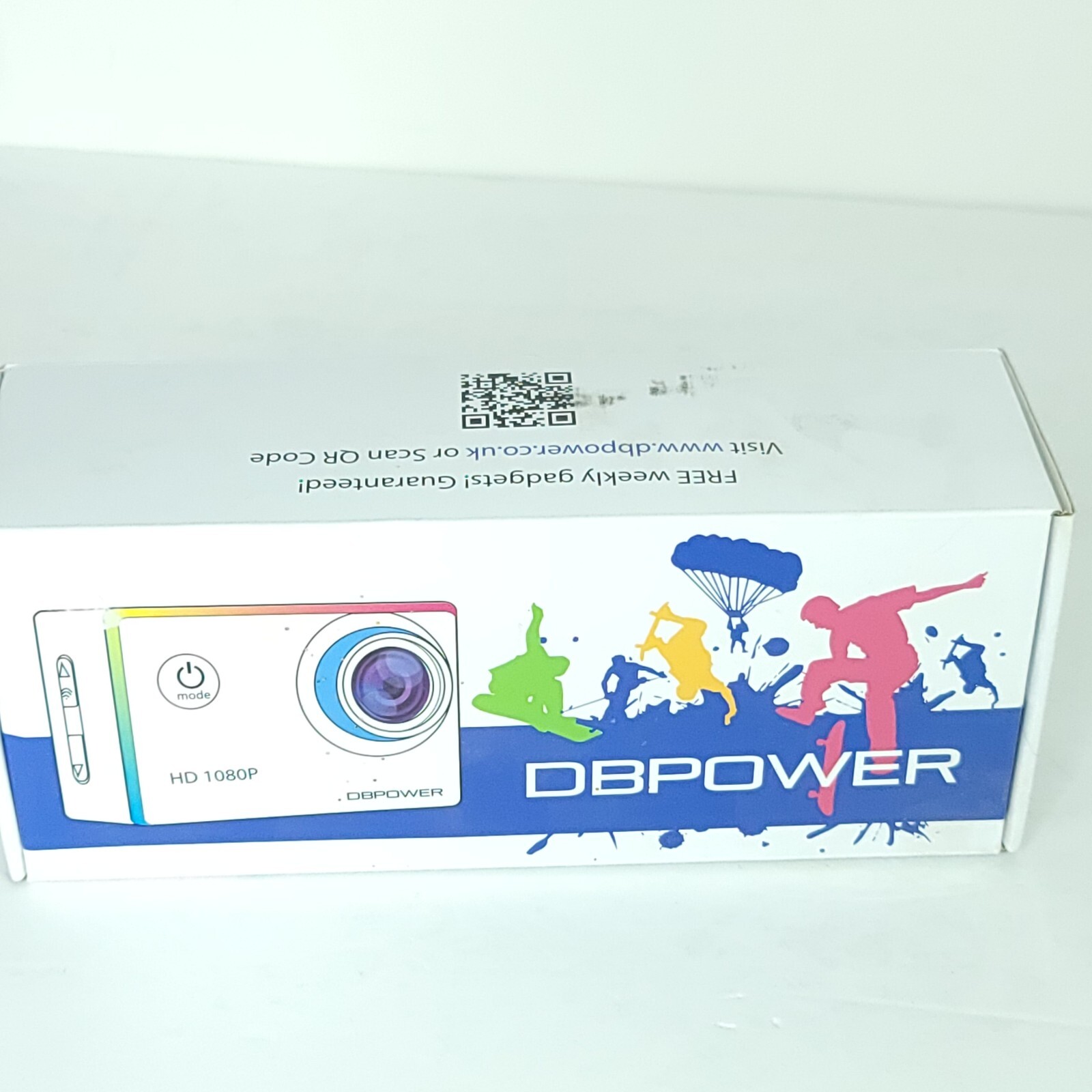 DBPOWER Waterproof Action Camera 12MP 1080P HD - DB0753 NEW Sealed