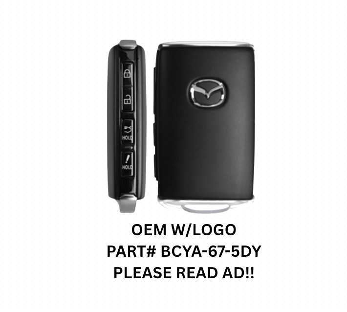 OEM 2019-2025 MAZDA 3 MIATA SMART KEYLESS PROXIMITY REMOTE ENTRY FOB BCYA-67-5DY
