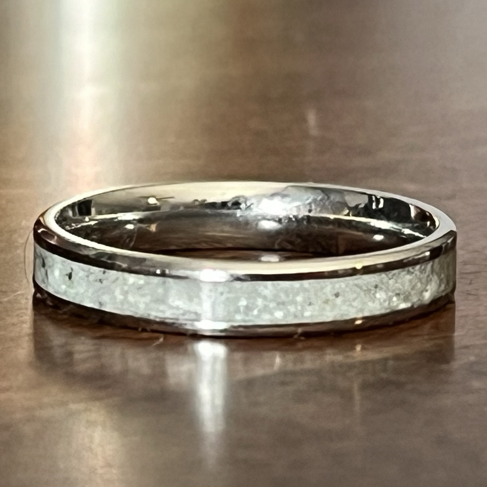 Handcrafted Sea Shell Inlay Ring