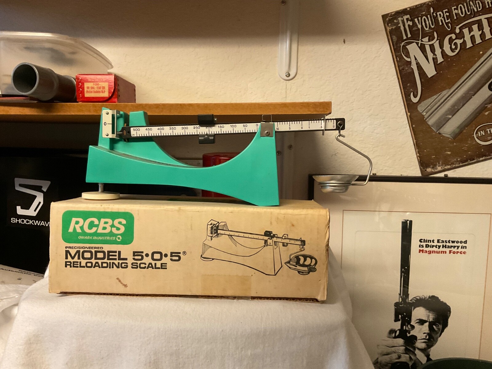 RCBS. powder scale