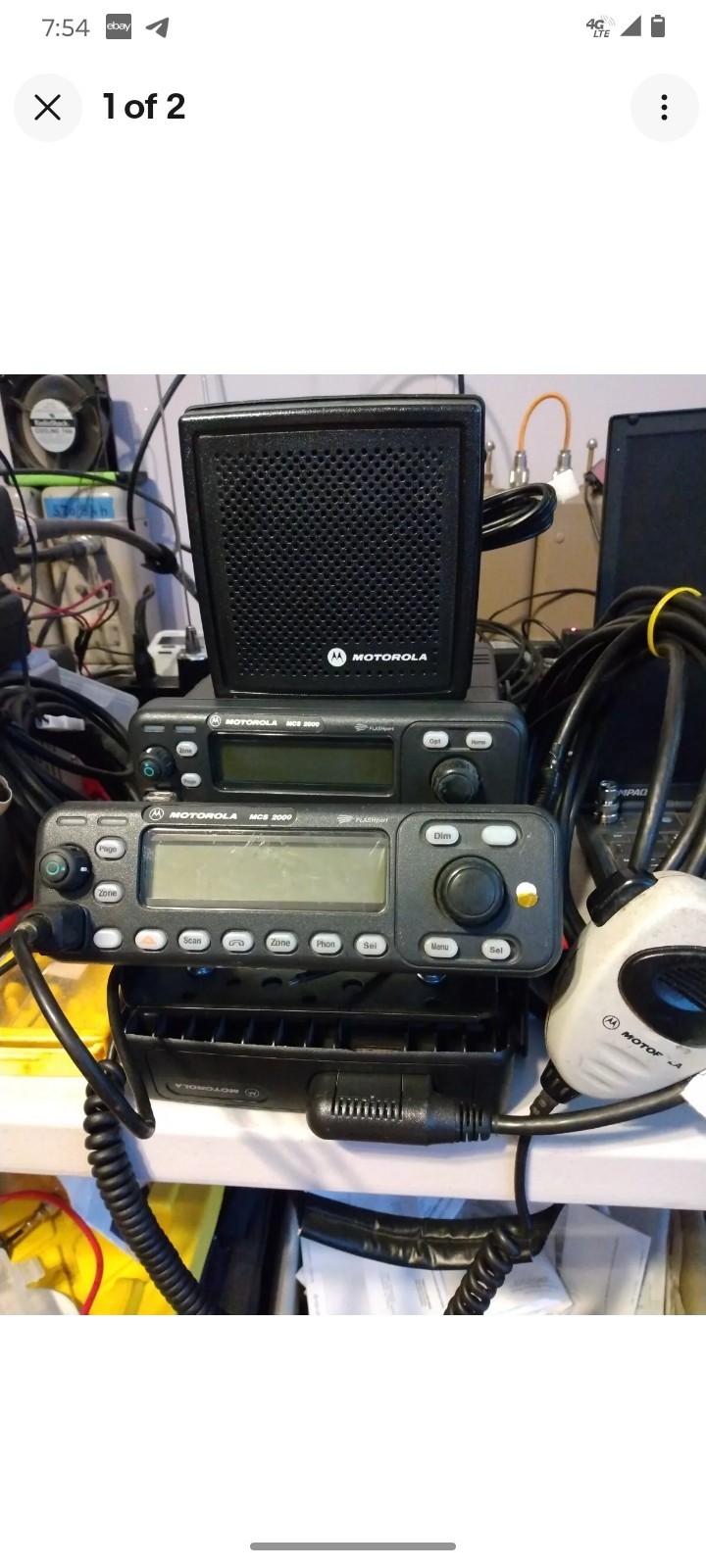Motorola MCS2000 GMRS Repeater 100W 8x Ch.pairs FREE PROG cpsR02.03.00 disk inc.