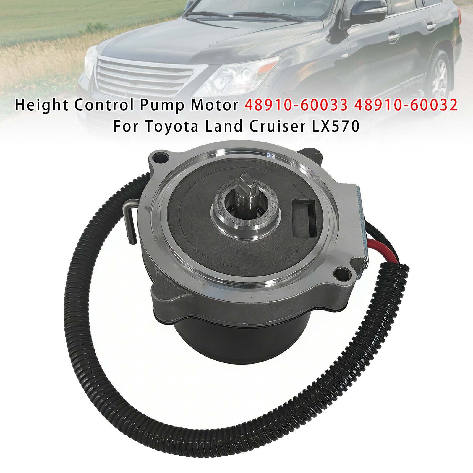 Height Control Pump Motor 48910-60033 48910-60032 For Toyota Land Cruiser LX570