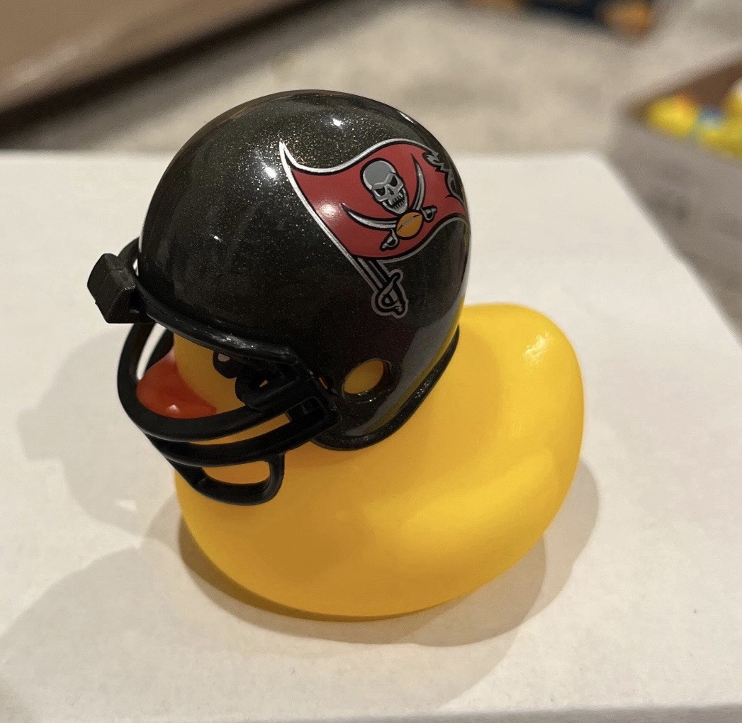 Tampa Bay Buccaneers Rubber Duck | Buccaneers Football Gift & Fan Collectible