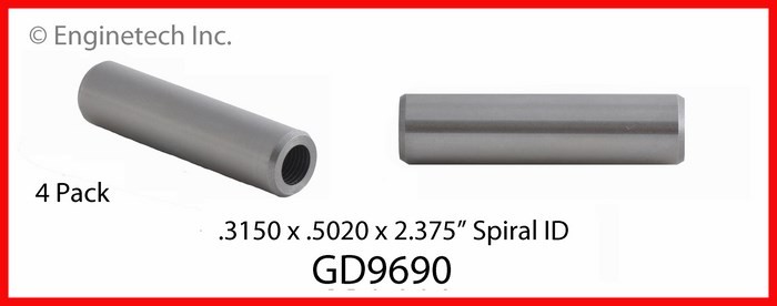 Enginetech GD9690 Engine Valve Guide Pack for Buick and Chevrolet Models