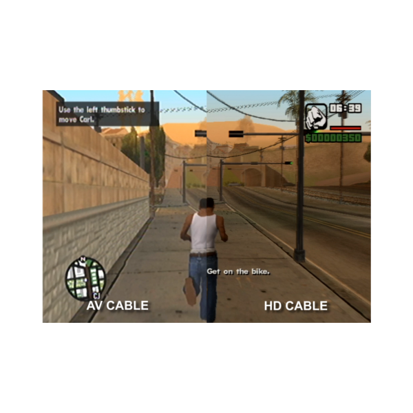 Official Xbox Licensed Panorama HD Cable for Original Xbox