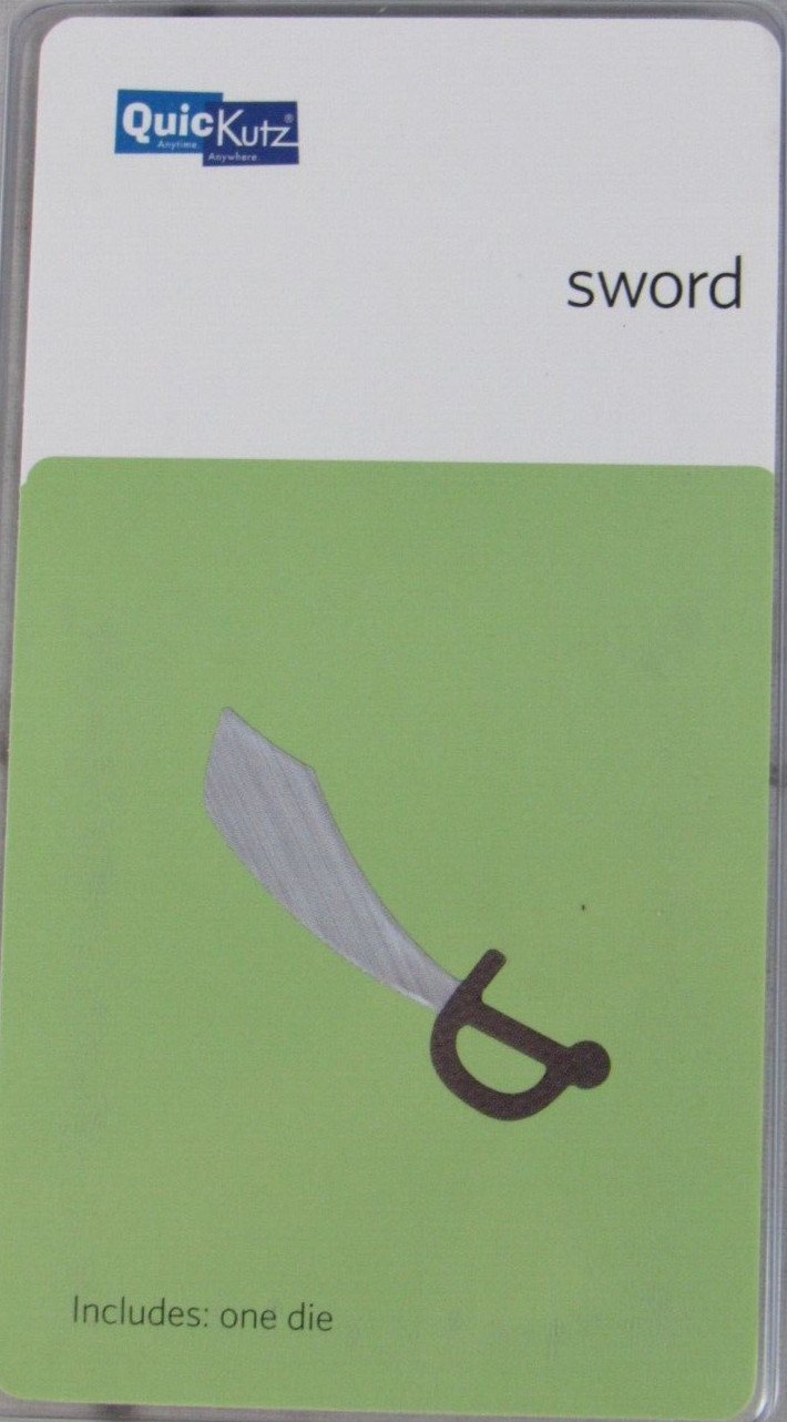 QuicKutz Sword 2x2, 1 Cutting Die Set RS-0778