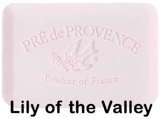Pre de Provence LILY OF THE VALLEY French Soap 150 Gram Bath Shower Bar Shea