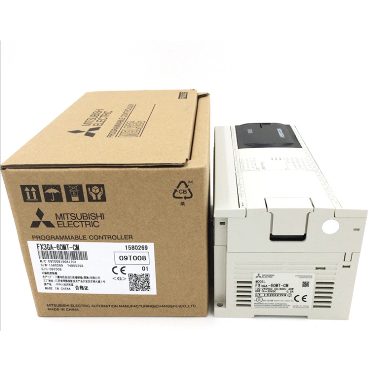 New In Box MITSUBISHI FX3GA-60MT-CM Programmable Controllers