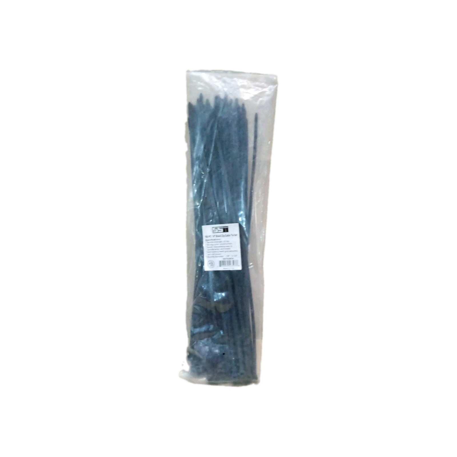 Heavy Duty 14"Cable Ties 100 Piece- Black