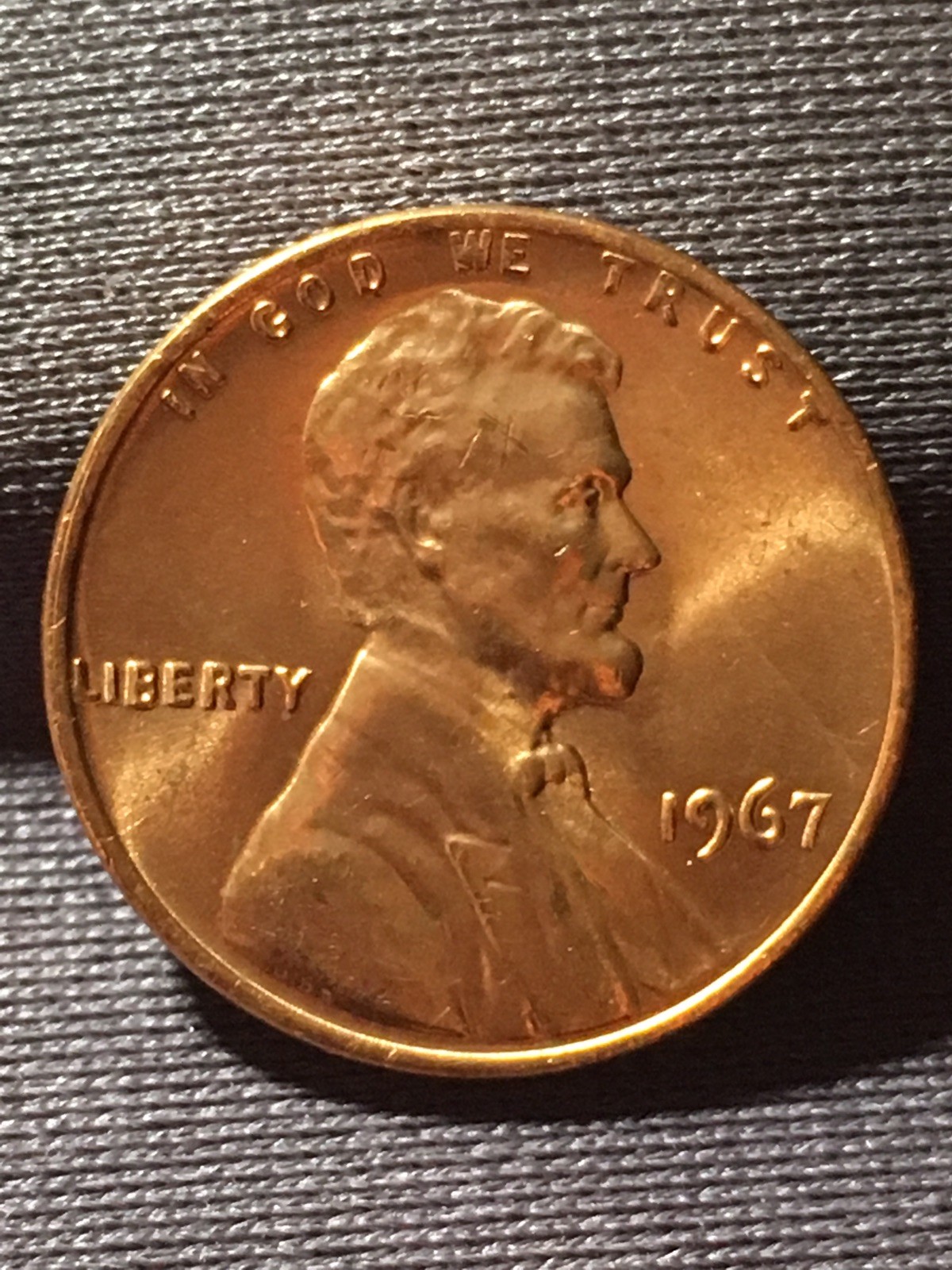 1967-P 1C Lincoln Memorial Cent Brilliant Uncirculated (BU) Coin Beauties!