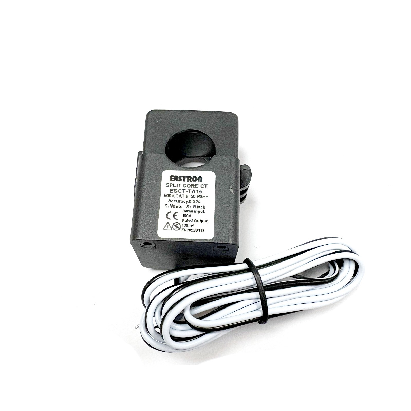 ESCT-TA16 EmV/mA output Split Core Current Sensor Milliamp Split Core CT 5A-200A