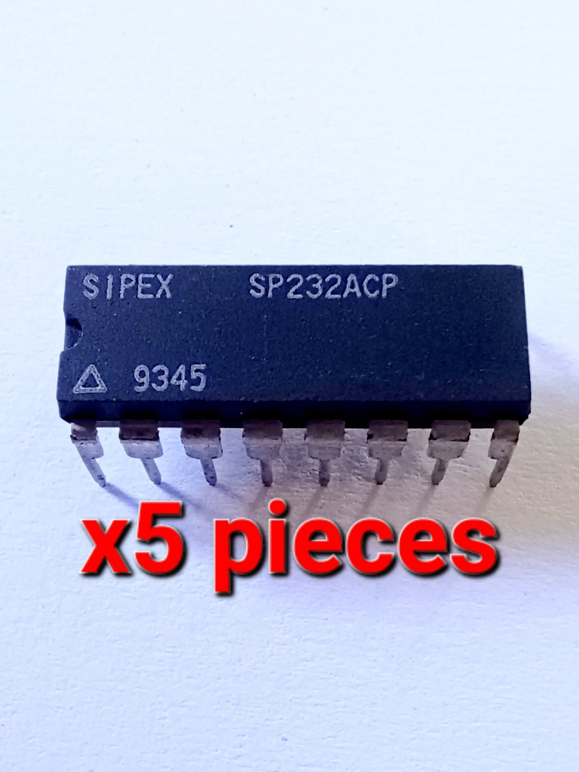 Lot of 5*  SIPEX  SP232ACP  SP232  IC DVR RCVR DIP-16 Pin  Serial Interface New!