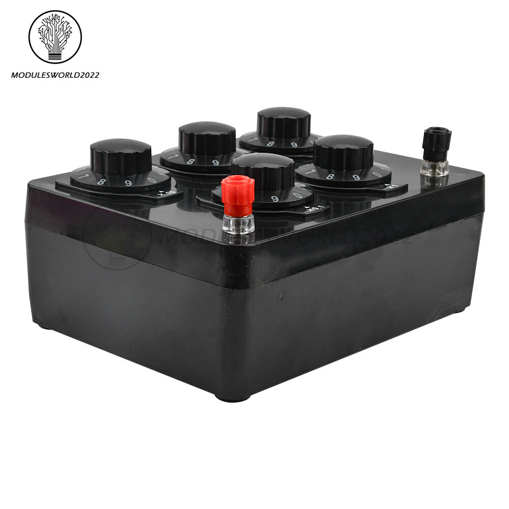 0-9999.9 Ohm Variable Resistance Box Decade Resistor For Physical Resistance Box