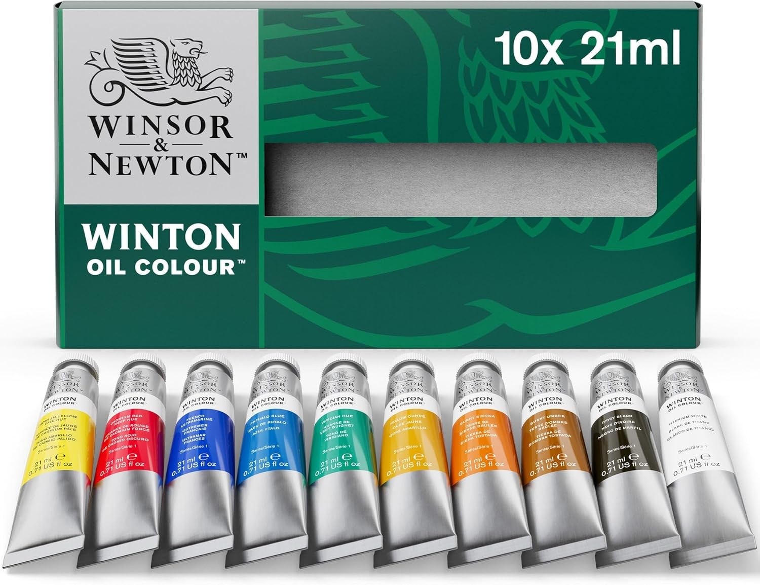 Winsor & Newton Winton Oil Color Paint, 7.1 Fl Oz (Pack of 1), Multicolor