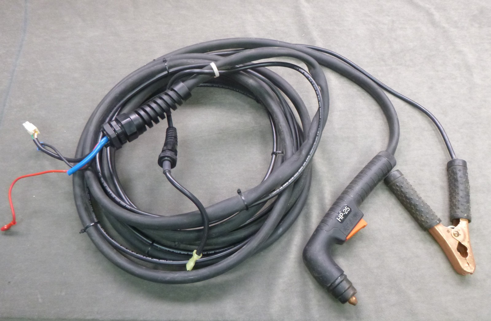 Hobart/Miller HP-25 Plasma Cutter Torch with ground wire and clip