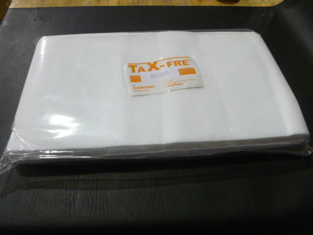 Contec Tax-Fre Tack Cloth Nonwoven CR Tack Cloth 10"X18" 400 Wipes/Case-New In B