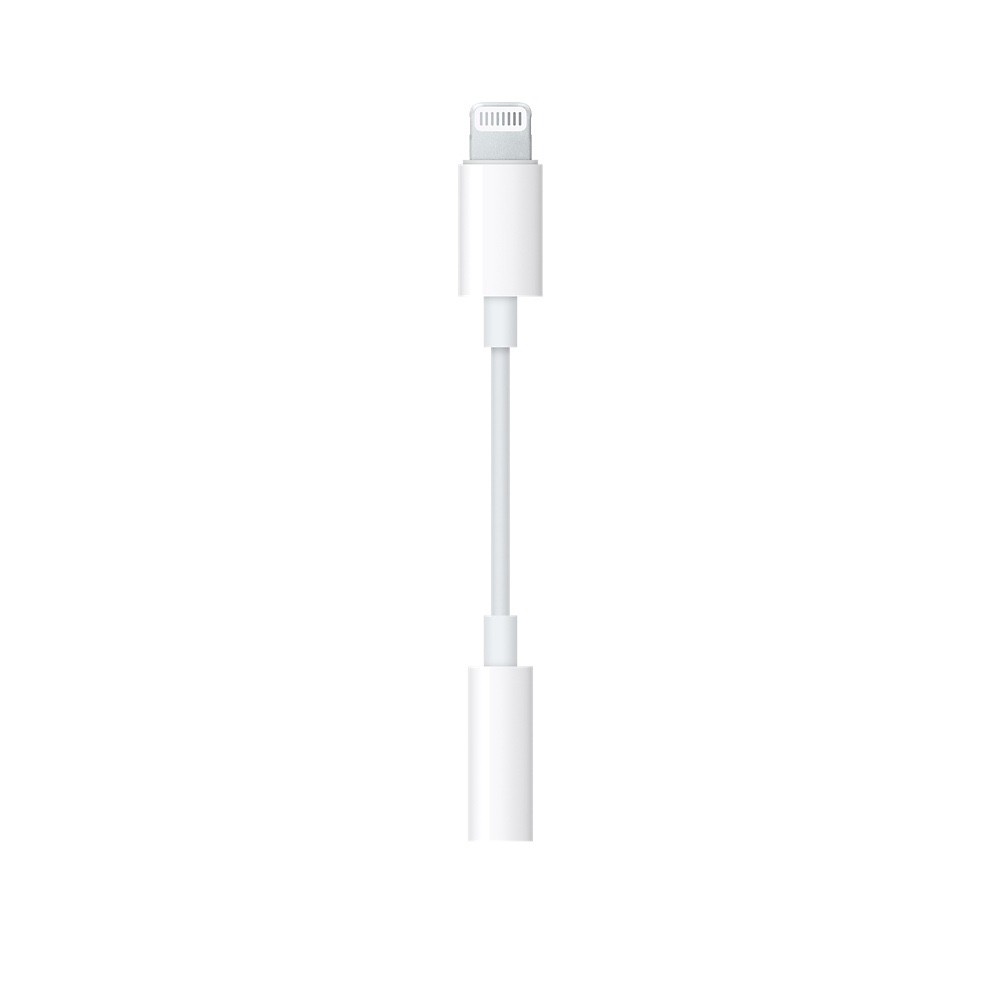 Apple Lightning to Headphone 3.5mm Jack Adapter - White