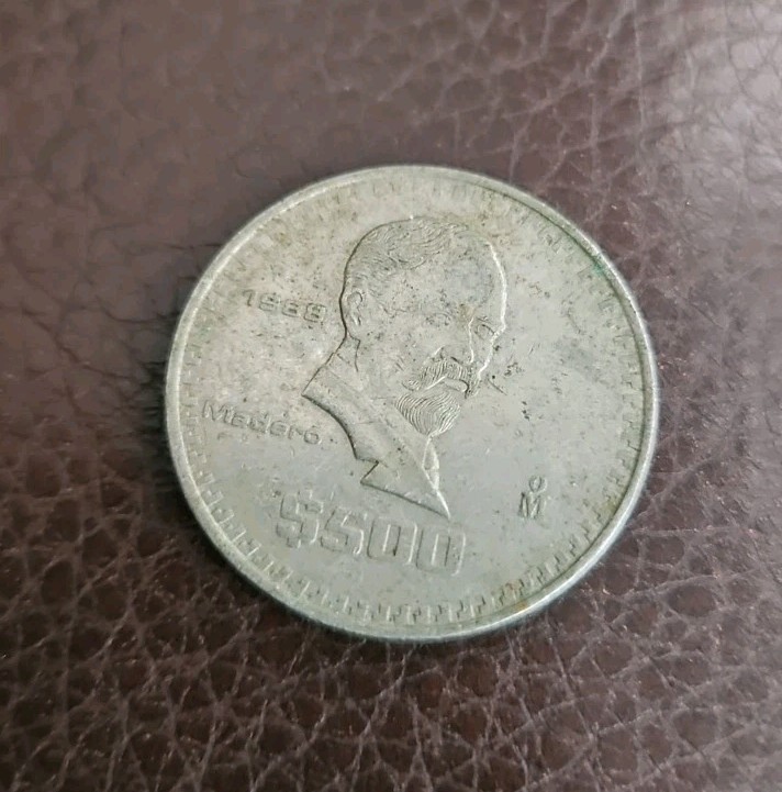 1988 Estados Unidos Mexicanos Coin 500 PESOS