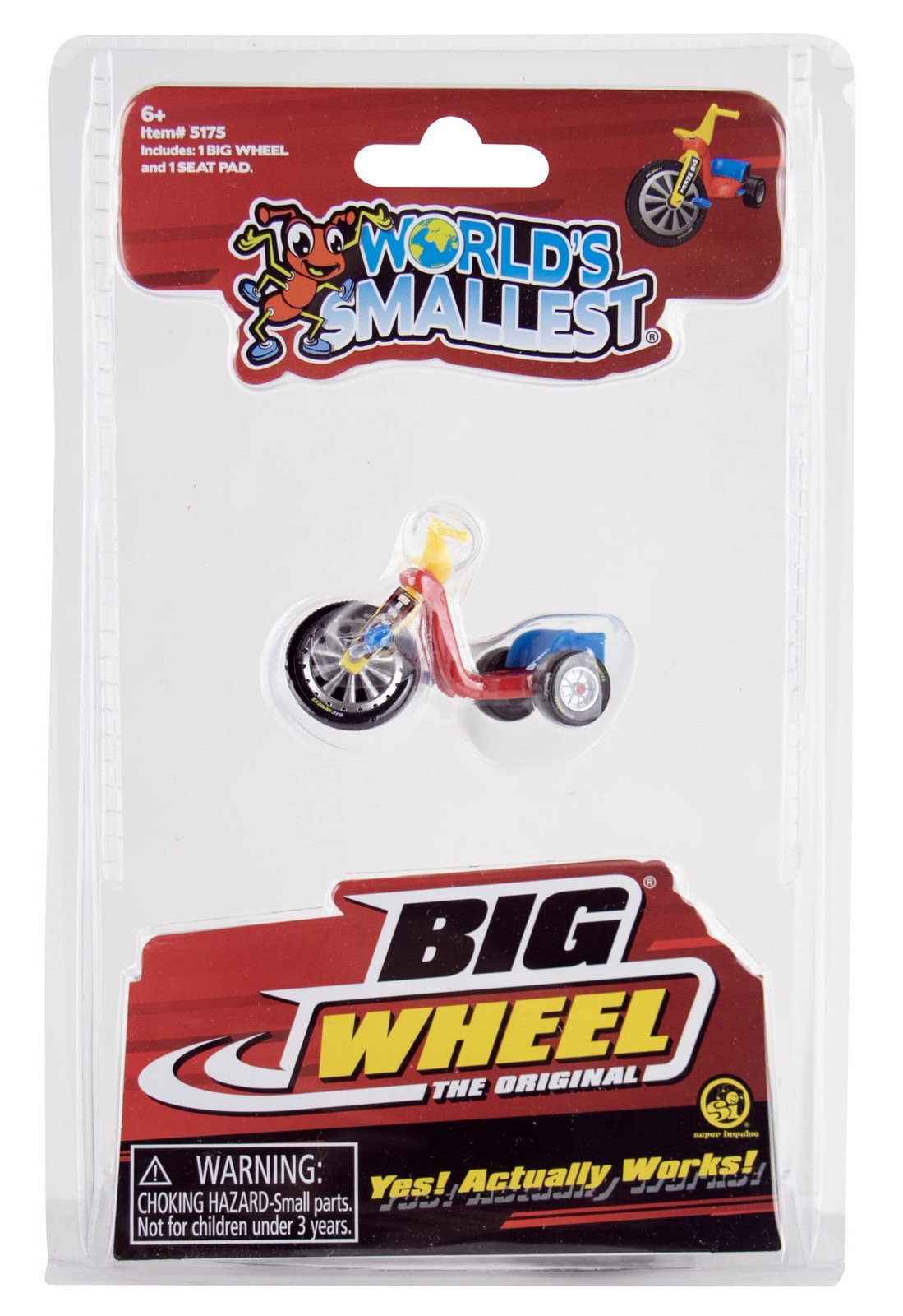 World's Smallest Big Wheel Miniature, Red