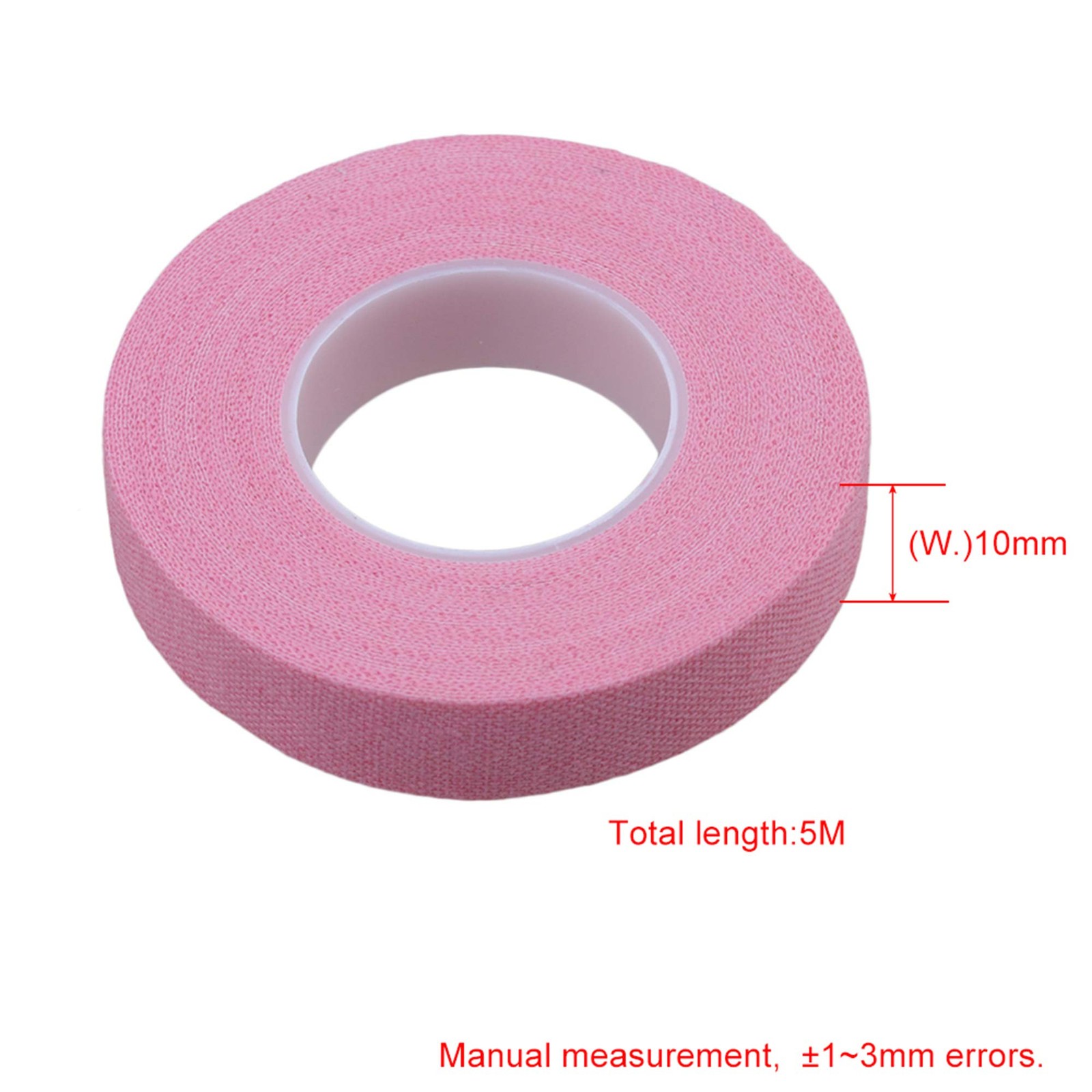 20 PCS Pink Finger Adhesive Tape 5 Meter Length For String Instruments