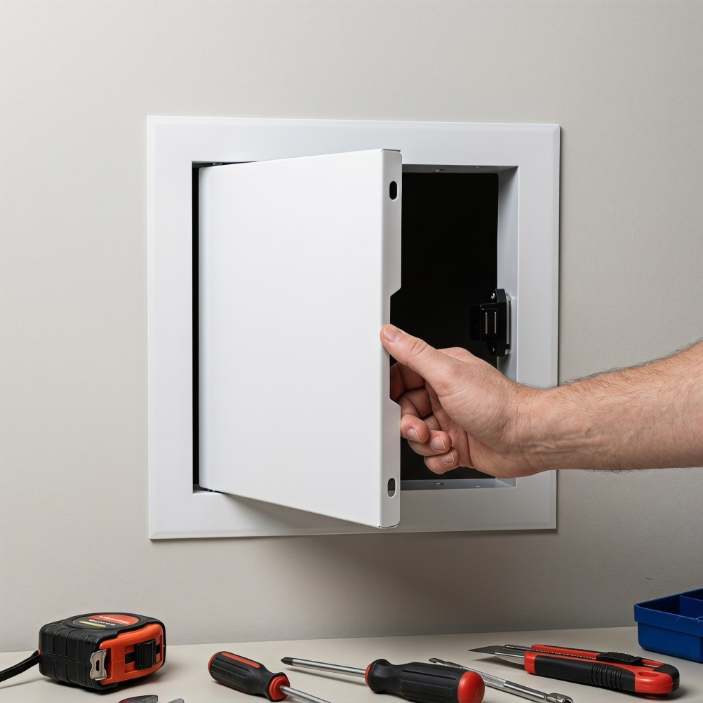 Aluminum Alloy Access Door Drywall Magnetic Plate Panel Ceiling for