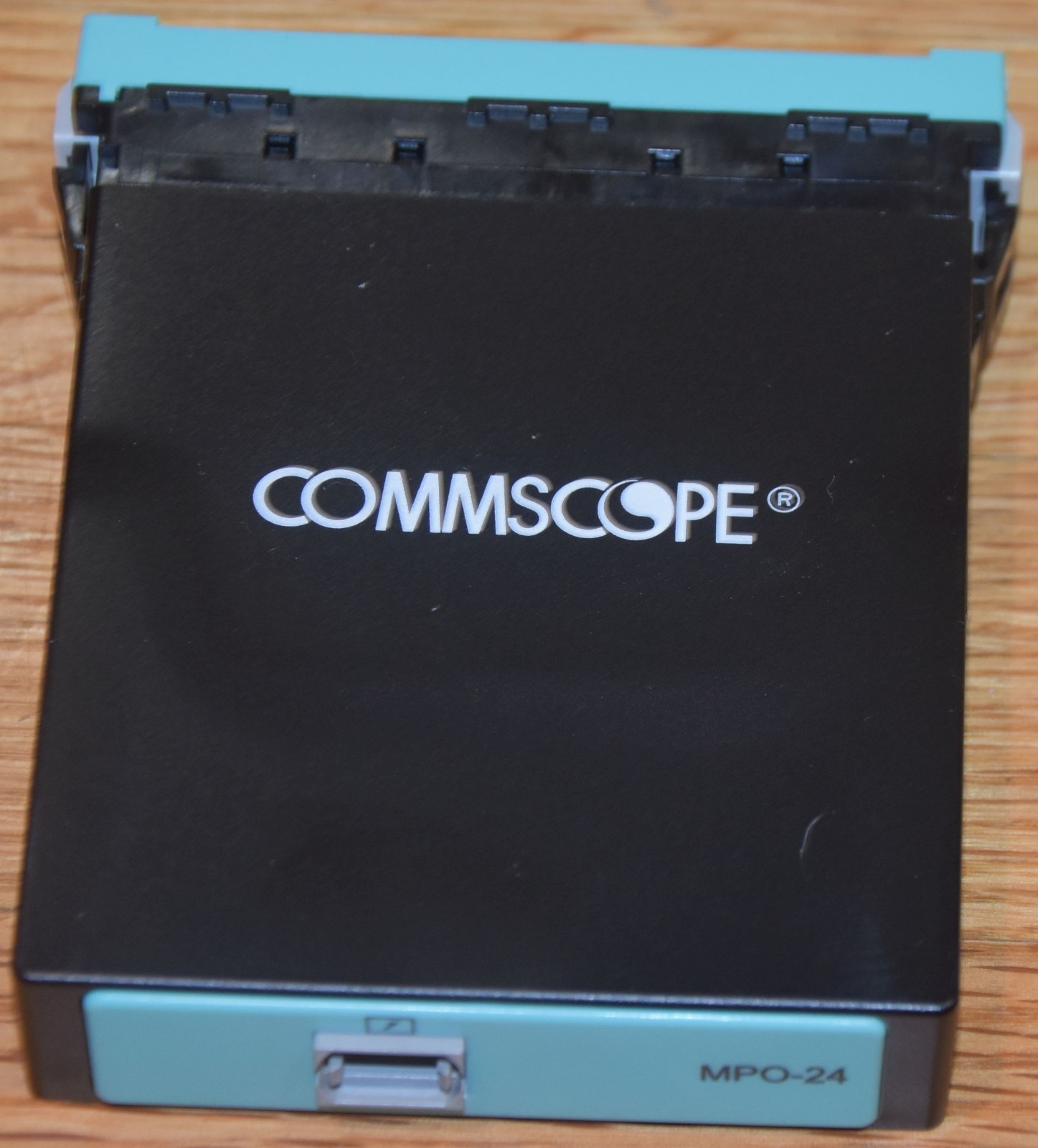 CommScope SYSTIMAX HD-1U Sliding Shelf w/ 4 24LC to 1X24F Multimode MPO Modules