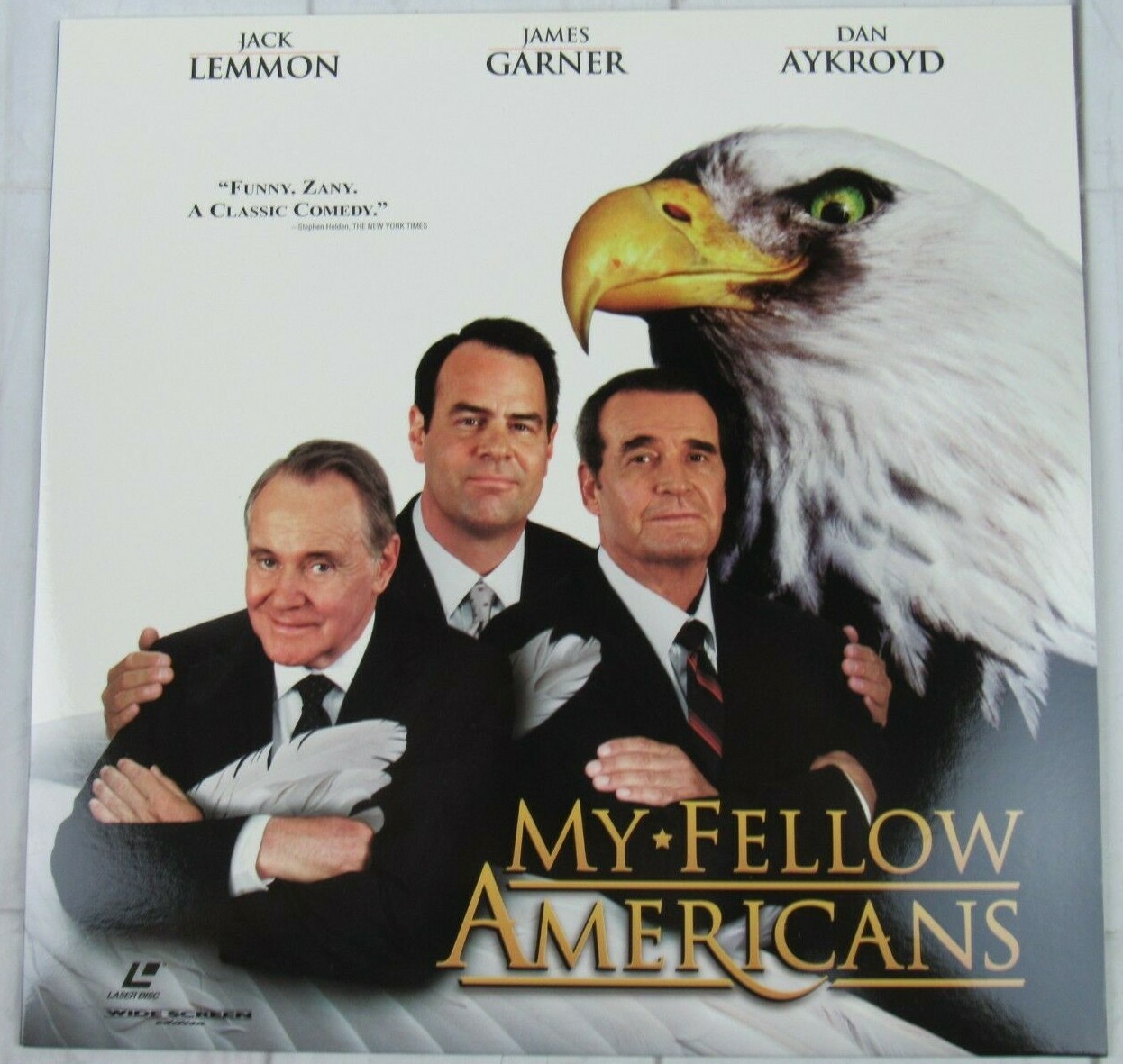 My Fellow Americans Widescreen Edition Laser Disc PG13