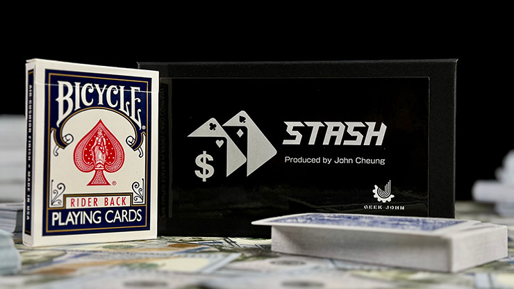 ~ Stash by Geek John Magic and JT Magic (Red) magic tricks