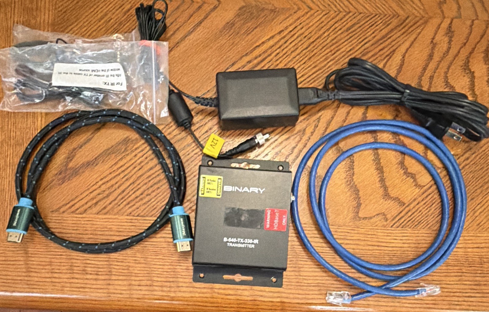 Binary B-540-TX-330-IR HDBaseT HDMI Transmitter w/ IR 330ft Black