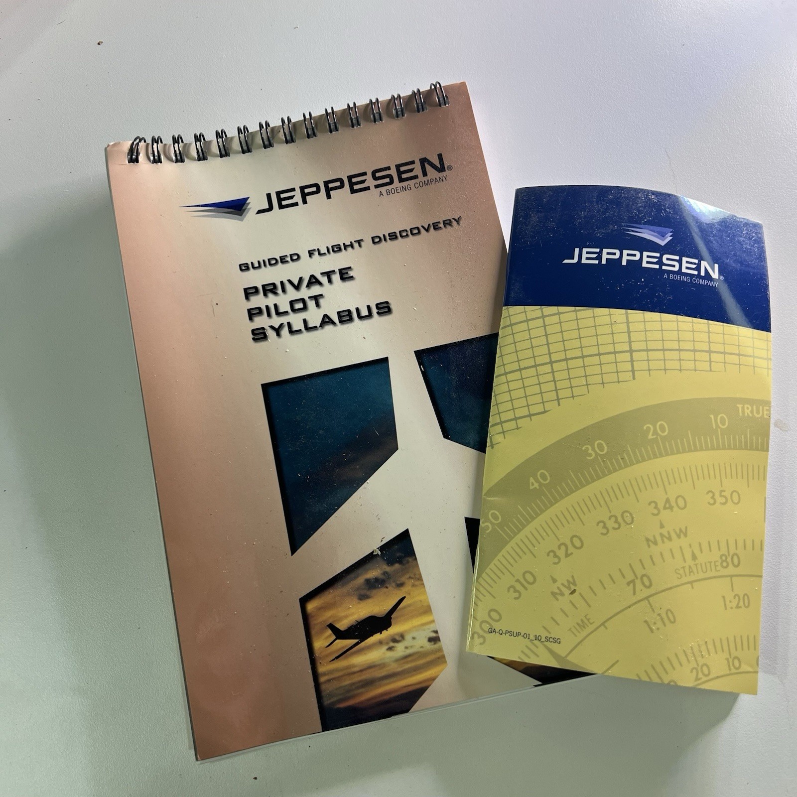 Jeppesen Lot-2 Private Pilot Syllabus & Slide Graphic Computer Manual  10001292